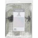  Disco Ball Silver Wrapping Paper Sheets 3-Pack | Grid Cut Gift Wrap | Eco-Friendly Kraft Paper