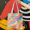  Large Market Shopper Totes with Cute Designs and Sayings | Daily Shopping Storage Bag