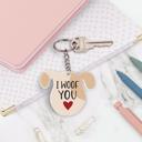 I Woof You Dog and Cat Themed Acrylic Keychains | 5 Style Options | Rescue Is My Favorite Breed, I Woof You & Puppy Lover