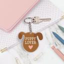 Puppy Lover Dog and Cat Themed Acrylic Keychains | 5 Style Options | Rescue Is My Favorite Breed, I Woof You & Puppy Lover