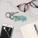 Fur Real Though Dog and Cat Themed Acrylic Keychains | 5 Style Options | Rescue Is My Favorite Breed, I Woof You & Puppy Lover