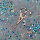  Eiffel Tower Mini Scissors in Antique Bronze | Giftable Stocking Stuffer Embroidery Utility Scissors Desk Accessory