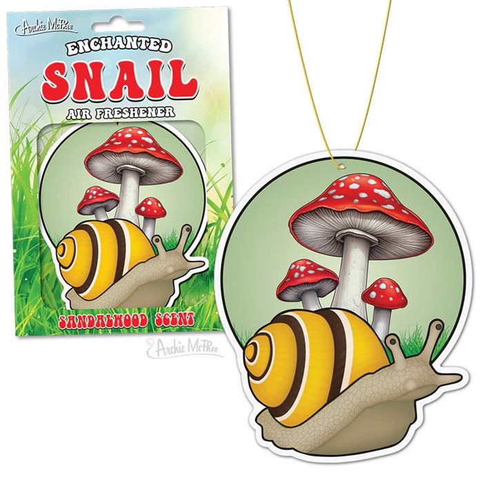 Car Air Freshener Funny - 10 Options - Cat, Mushroom, Goldfish, Squirrel in Underpants, Crow etc. 