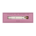  Essential Oil Diffuser Pen in Rose | Includes 1 ml of Essential Oil and 2 Lava Beads | Refillable