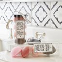  Facial Konjac Sponges in Blush Ash Tube Pack | Giftable Skincare Beauty Kit Set