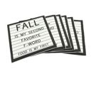  Fall Is My Second Favorite F-Word, Food Is My First Beverage Party Napkins | 5" Square