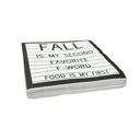  Fall Is My Second Favorite F-Word, Food Is My First Beverage Party Napkins | 5" Square