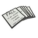  Fall Is My Second Favorite F-Word, Food Is My First Beverage Party Napkins | 5" Square