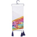  Feeling Groovy Retro Dish Towel Set of 2 in Vivid Colors | Kitchen Hand Tea Dish Cloth Set
