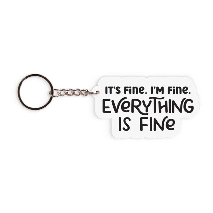 Funny Acrylic Keychains | Witty & Relatable Designs