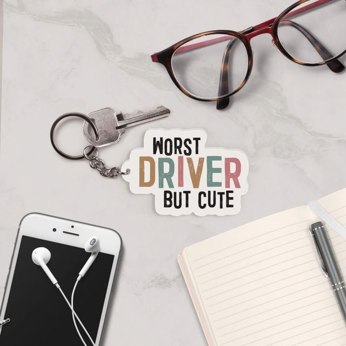 Funny Acrylic Keychains | Witty & Relatable Designs