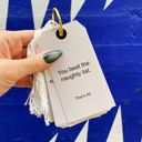  Funny Christmas Gift Tag Book | 24 Hilarious Tags on a Metal Organizing Ring