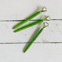  Future Is Female Chartreuse Green Gem Pen | Giftable Single Pen | Novelty Office Desk Supplies