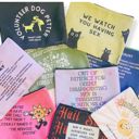  Volunteer Dog Petter Canvas Zipper Pouch 9.5" x 7" | Cosmetics Bag or Pencil Case