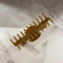  Giant Caramel Megabow Hair Claw for Long, Thick Hair | Panther Icon in Gold Foil