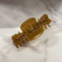  Giant Caramel Megabow Hair Claw for Long, Thick Hair | Panther Icon in Gold Foil