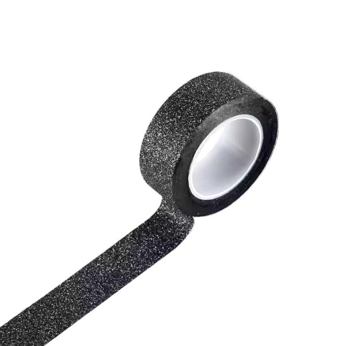 Black Glitter Washi Tape | Gift Wrapping and Craft Tape