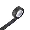  Black Glitter Washi Tape | Gift Wrapping and Craft Tape