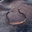  Gothic Bat Choker | Silver Bat Pendant on Black Cord | Silver Hardware