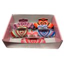  Hair Clip Gift Box | Groovy 70s Hair Claw Clips Set of 5