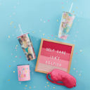  Happy Birthday Eye Mask Box Set | Pink Eye Cover Shade Sleeping Mask