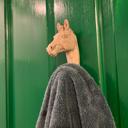  Horse Resin Hook | Animal Theme Decorative Wall Hook | 5" x 3.5"
