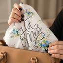  Hot Mess Hankie Retro Floral Print Cotton Handkerchief