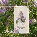  Mothers Day Flower Pun Embroidered Tea and Dish Towels | Novelty Kitchen Hand Towels