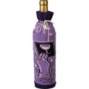  I See Wine In Your Future Knit Bottle Sock in Purple | Reusable Gift Bag for Gifting Wine