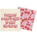  I Support A Man’s Right Swedish Dishcloth Set | Funny Feminist Cleaning Cloths Set of 2