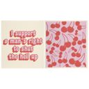  I Support A Man’s Right Swedish Dishcloth Set | Funny Feminist Cleaning Cloths Set of 2