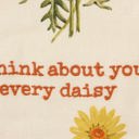  Mothers Day Flower Pun Embroidered Tea and Dish Towels | Novelty Kitchen Hand Towels