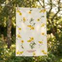 Flower Pun Embroidered Tea and Dish Towels | Novelty Kitchen Hand Towels