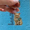  I Wasn't Put On This Earth to do Emails and Housework Keychain