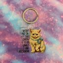  I Wasn't Put On This Earth to do Emails and Housework Keychain