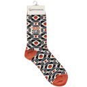  I'm Too Sexy For My Socks Retro Inspired Socks - Unisex Thick Crew Socks Art Deco Motif