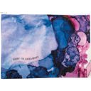  Jumbo Pouch Keep On Dreaming Watercolor Design Colorful Recycled Material Jumbo Zipper Folder | 14.25" x 10"