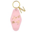  Key To The City Pink Motel Key Tag | Acrylic