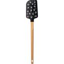  Let’s Bake Stuff and Watch Movies Silicone Spatula with Wooden Handle | Heat Resistant Kitchen Baking Utensil