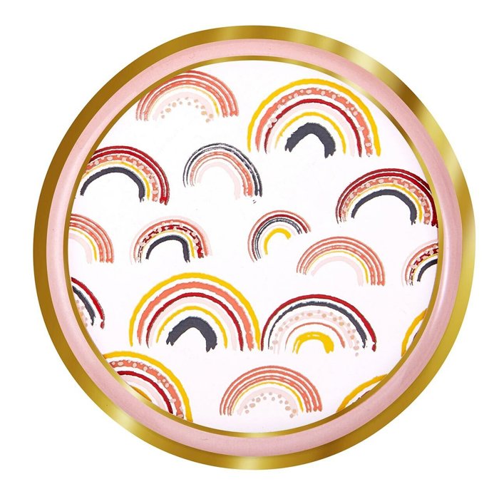Love Yourself Mug & Coaster Lid with Rainbow Design | Pride LGBTQ