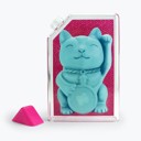 Lucky Cat Rectangular Water Bottle  Cute and Cozy Accessories | Christmas Holiday Gift Ideas - Stocking Stuffers Under $15