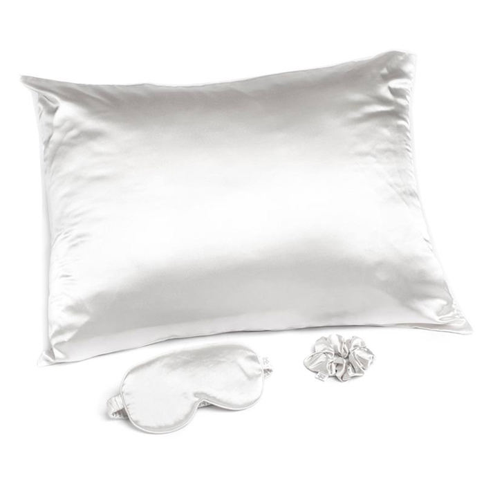 Giftable Goodnight Gorgeous Satin Sleep Set [Includes Pillowcase, Sleep Mask + Scrunchie]
