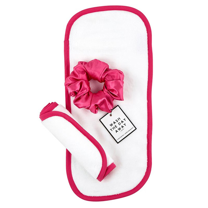 Face Cloth and Scrunchie Set | Linen Makeup Remover Gift Set For Her