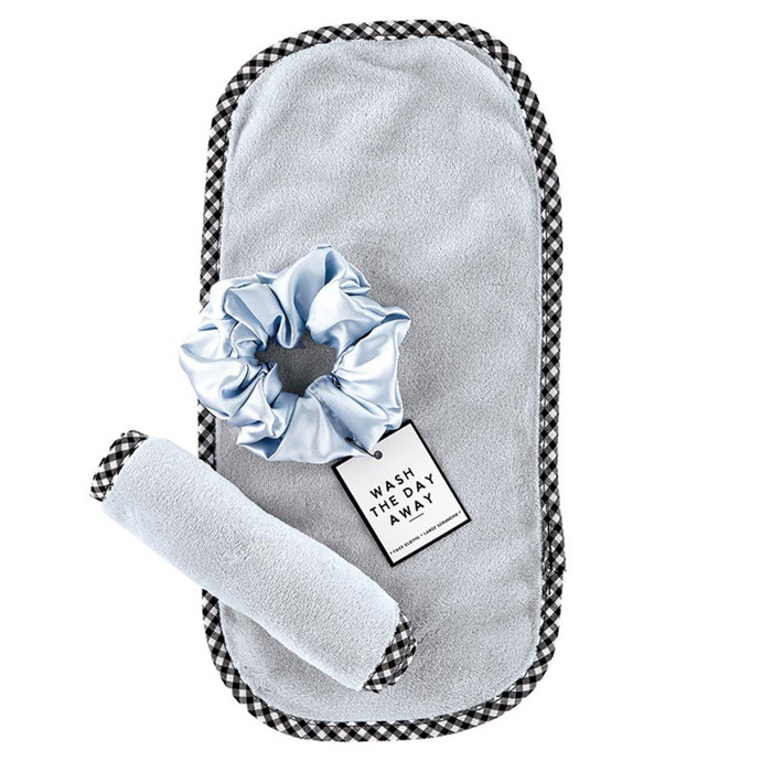 Face Cloth and Scrunchie Set | Linen Makeup Remover Gift Set For Her