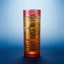  Make Boss Moves Collins Glass in Coral and Gold