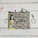  Maybe Money Can't Buy Happiness But I'd Rather Cry In A Mansion Recycled Material Coin Purse Pouch | 5.25" x 4"