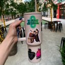  40 oz Raspberry Monochrome Tumbler with Handle and Straw Lid | Cup Holder Friendly Insulated Stainless Steel Travel Mug