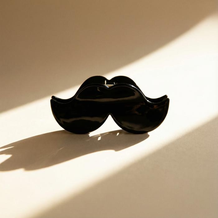 Mr. Mustache Hair Claw | Claw Clip Hair Accessories