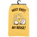 My House Chick Easter and Spring Towels | Funny Kitchen Dish Towels