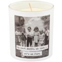  My Last Nerve Jar Candle | Vintage Photograph Double Sided Design | Soy Wax Lavender Scent